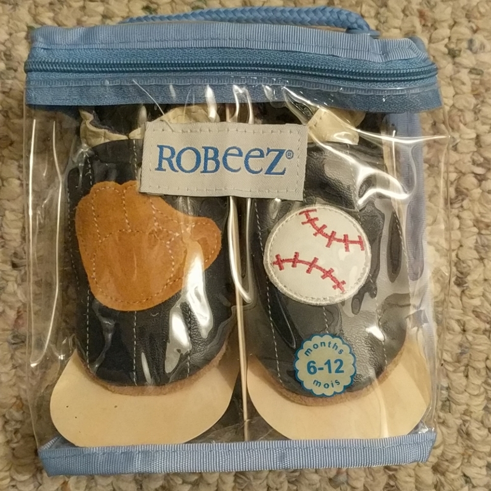 Baseball baby Robeez shoes